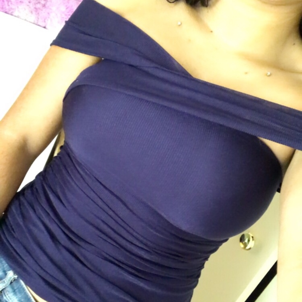 Purple blouse